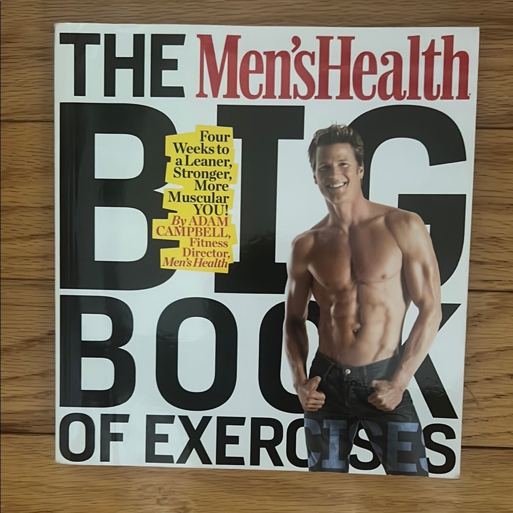 Men’s Health book. Never used! Good condition